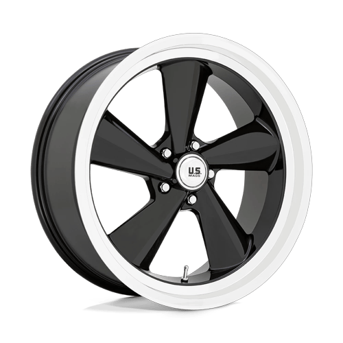 US Mag 1PC U136 TS GLOSS BLACK W/ DIAMOND CUT LIP