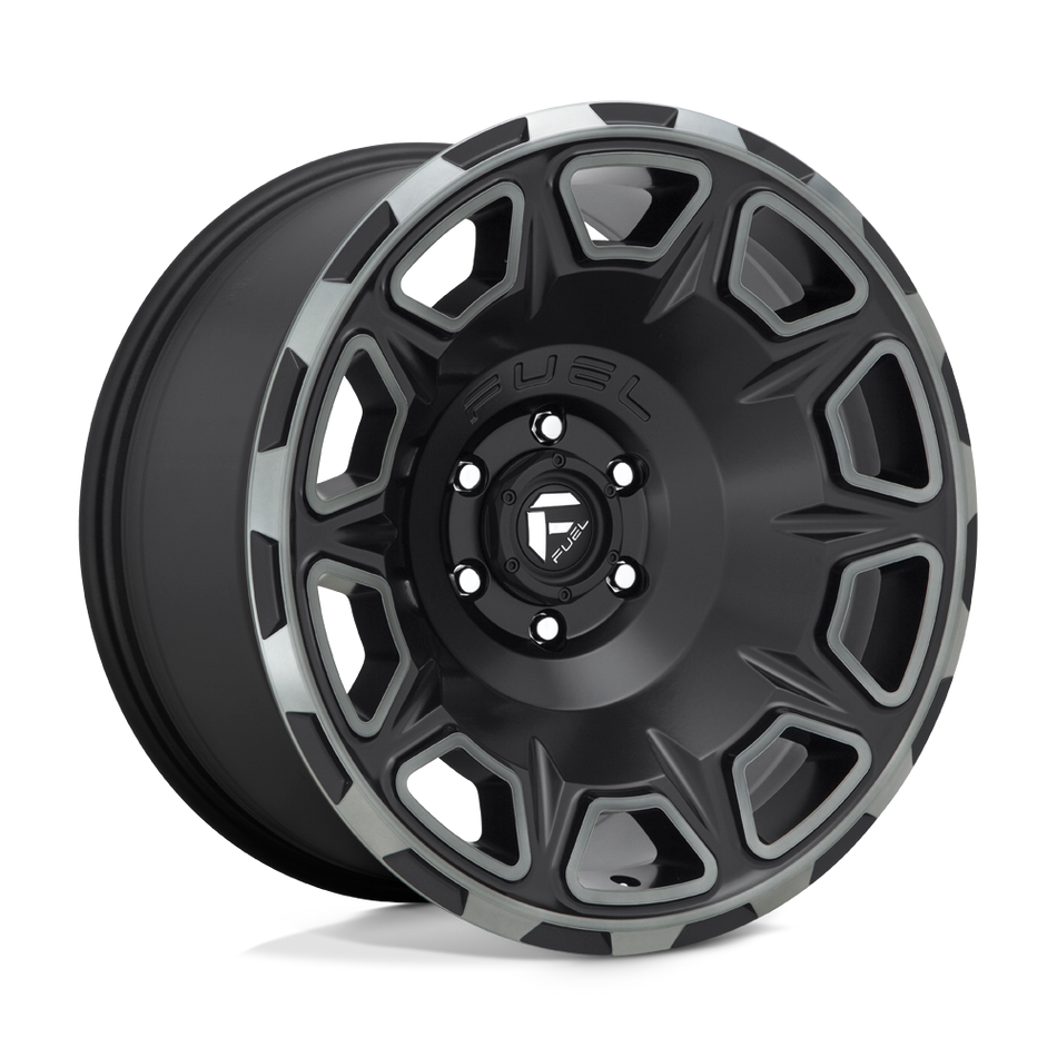 Fuel 1PC D686 VENGEANCE Matte Black Double Dark Tint Wheel