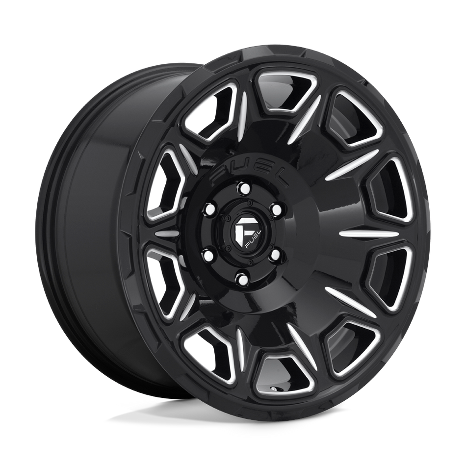 Fuel 1PC D688 VENGEANCE Gloss Black Milled Wheel
