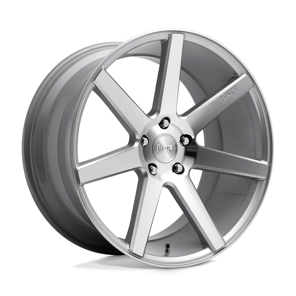 Niche 1PC M179 VERONA Gloss Silver Machined Wheel