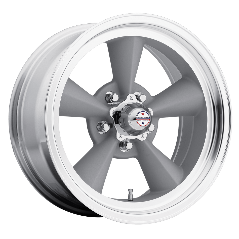 American Racing Vintage VN309 TT O Vintage Silver Machined Lip Wheel