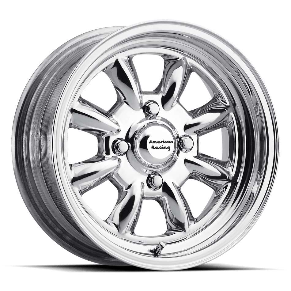 American Racing Vintage VN401 SILVERSTONE Polished Wheel