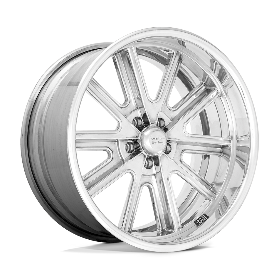 American Racing Vintage VN407 Two-Piece Polished Center Polished Barrel Wheel