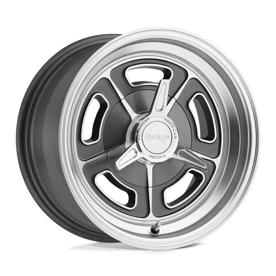 American Racing Vintage VN502 Mag Gray Machined Wheel