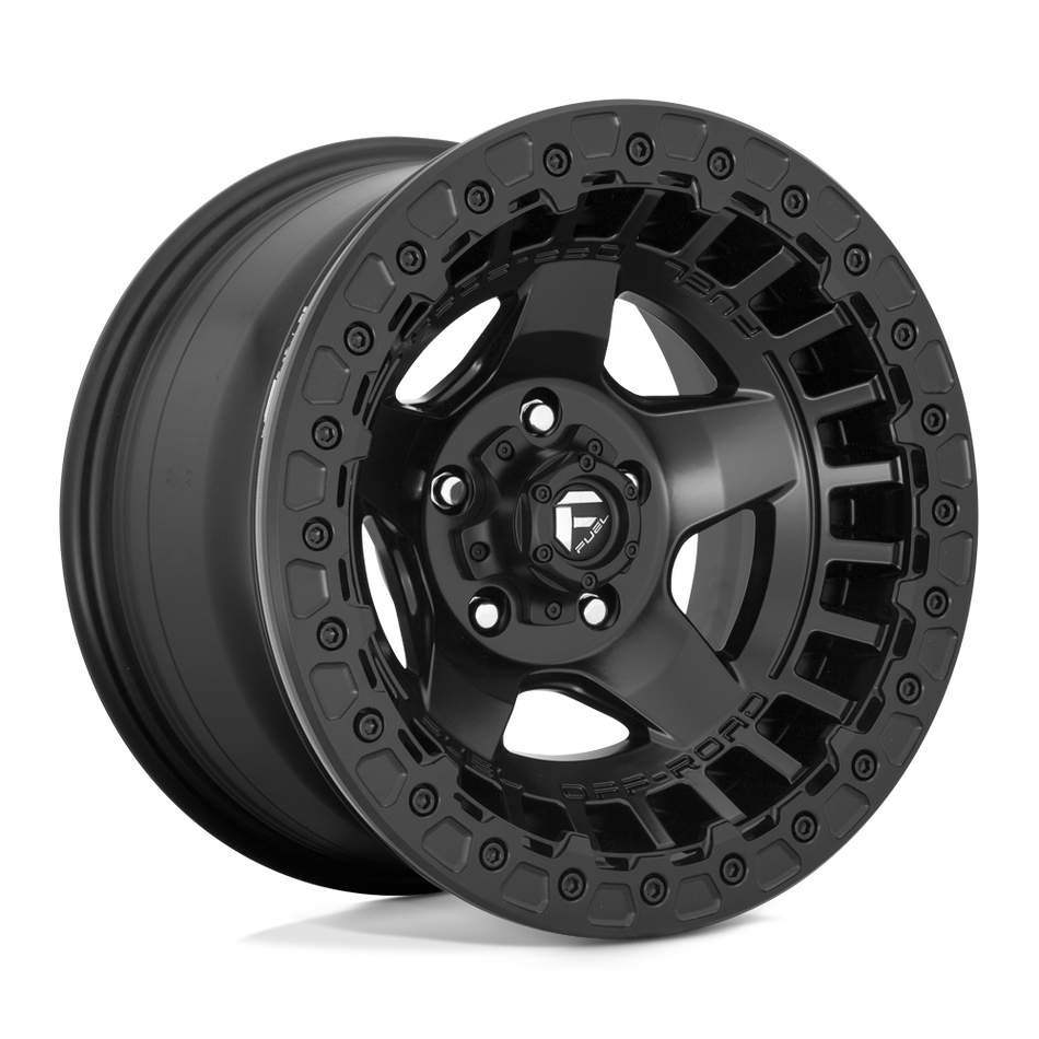 Fuel 1PC D118 WARP BEADLOCK Matte Black Wheel