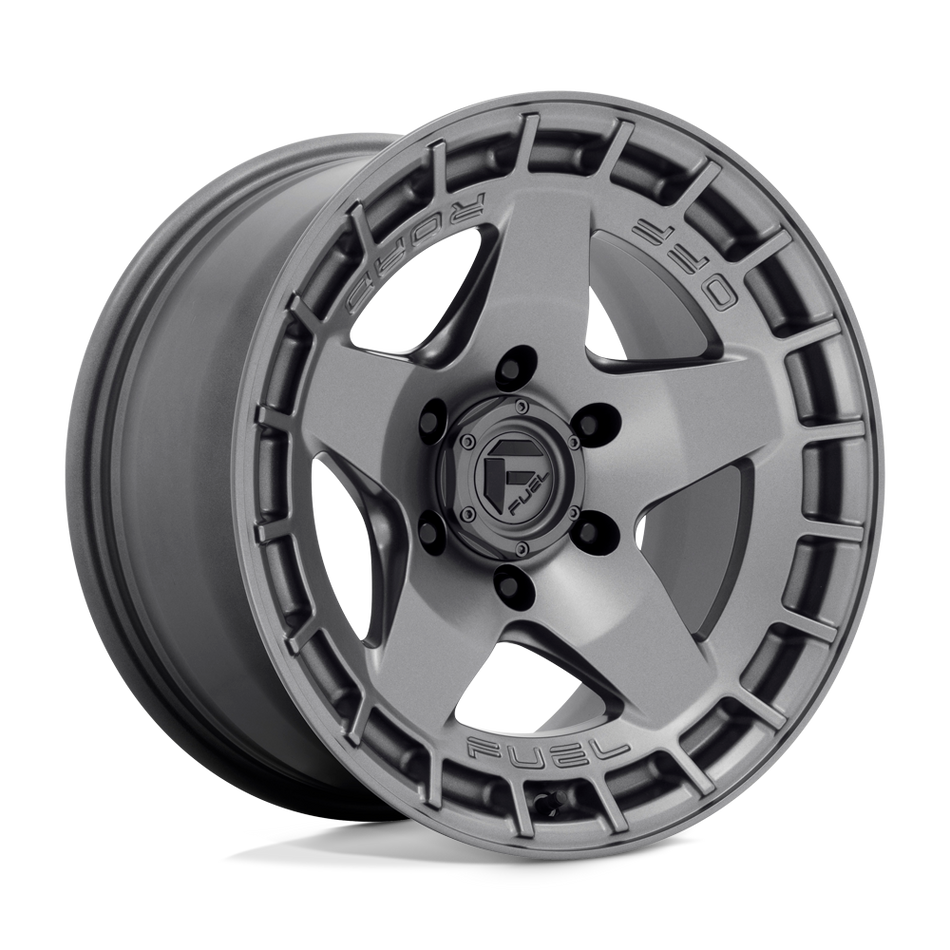 Fuel 1PC D734 WARP Matte Gun Metal Wheel