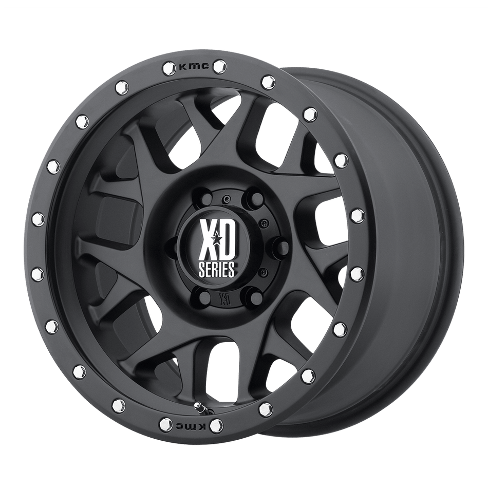 XD XD127 BULLY Satin Black With Reinforcing Ring Wheel