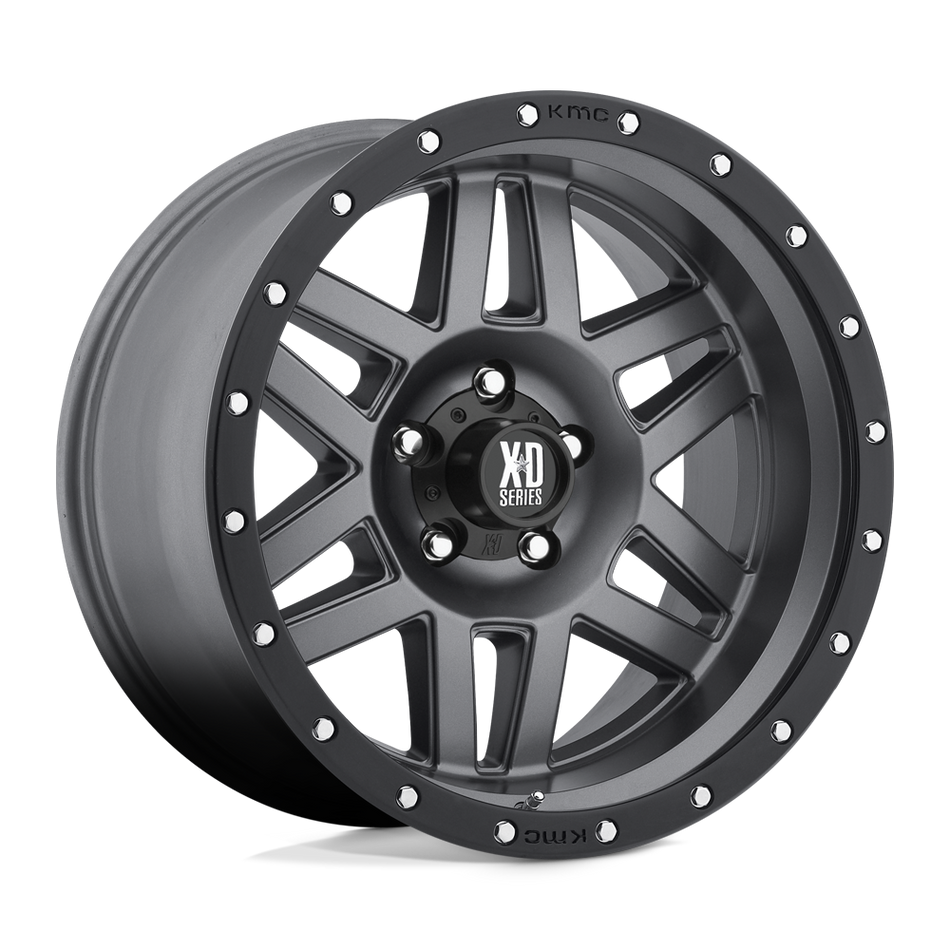 XD XD128 MACHETE Matte Gray Black Ring Wheel