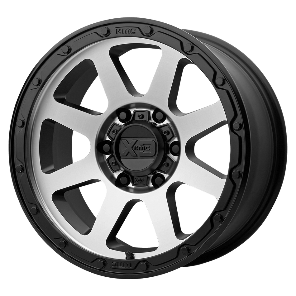 XD XD134 ADDICT 2 Matte Black Machined Face Wheel
