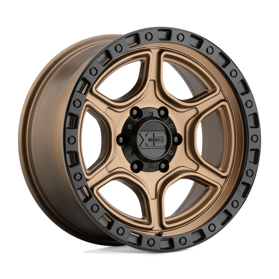 XD XD139 PORTAL Satin Bronze Satin Black Lip Wheel