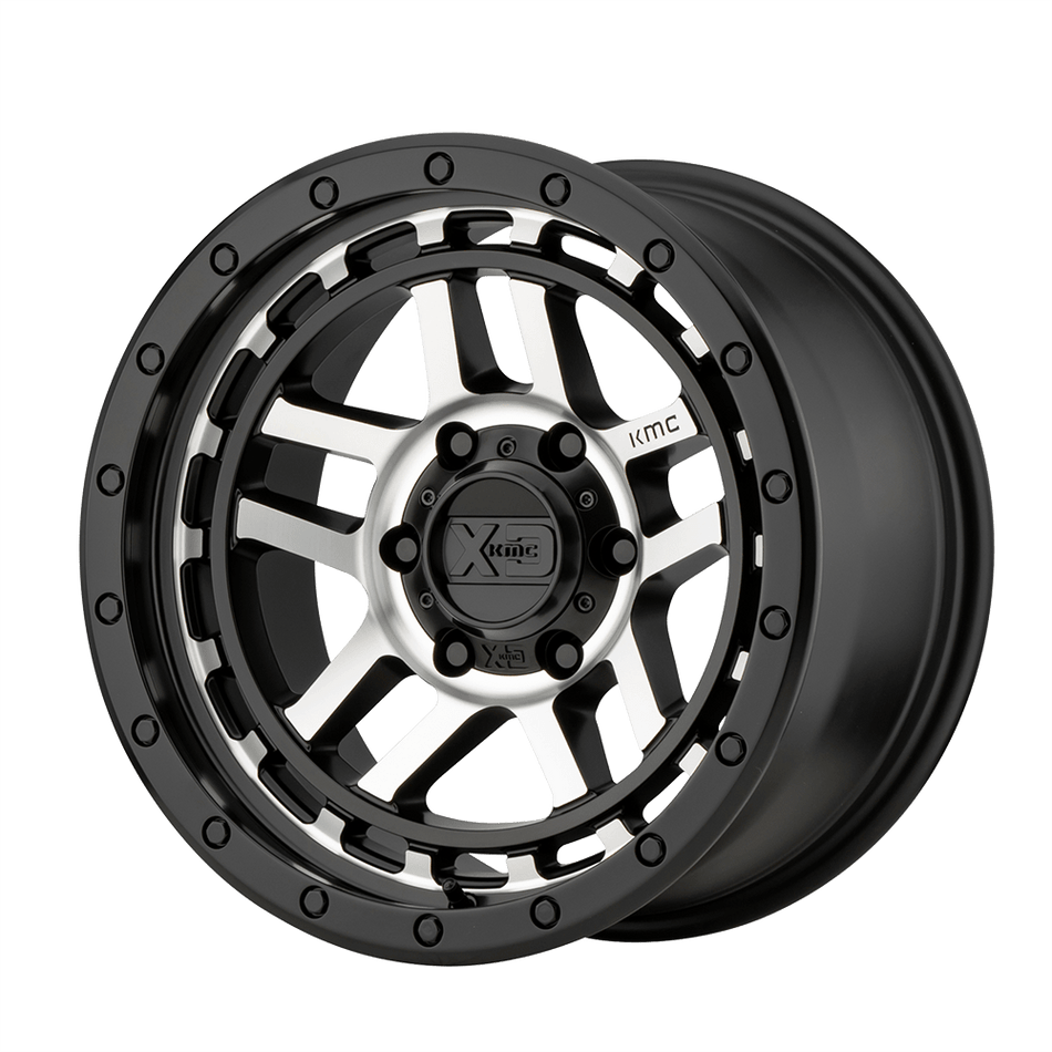 XD XD140 RECON Satin Black Machined Wheel
