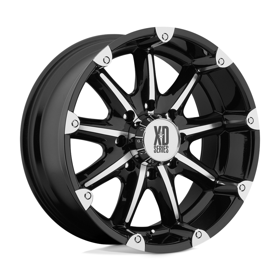 XD XD779 BADLANDS Gloss Black Machined Wheel