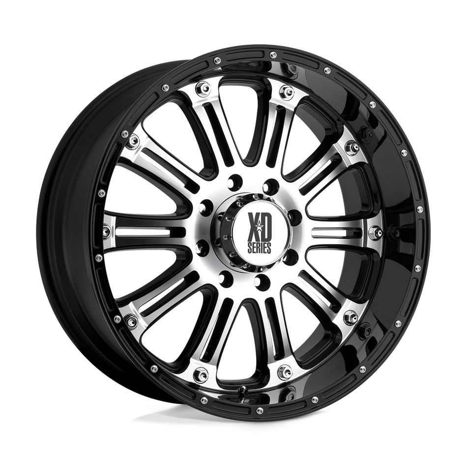 XD XD795 HOSS Gloss Black Machined Wheel