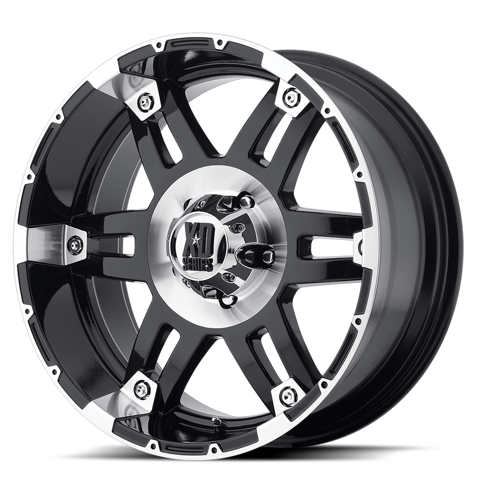 XD XD797 SPY Gloss Black Machined Wheel