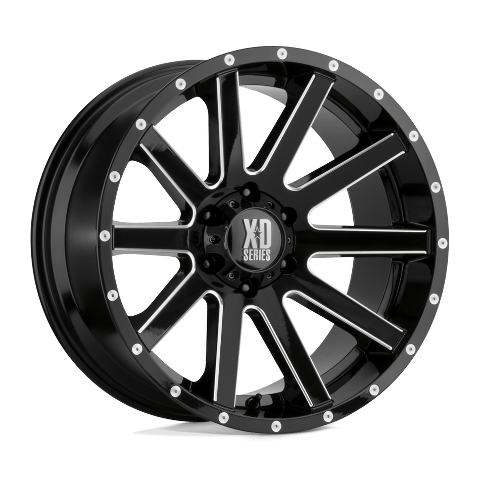 XD XD818 HEIST Satin Black Milled Wheel