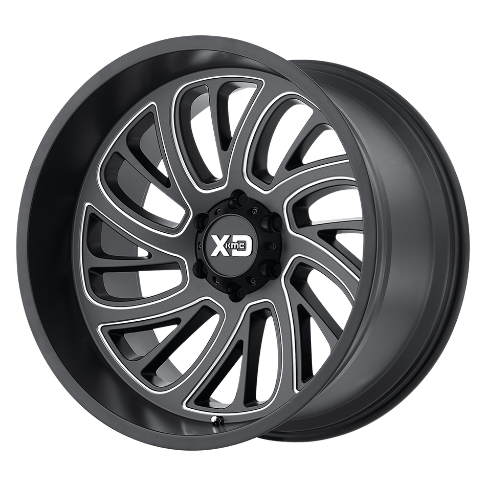 XD XD826 SURGE Satin Black Milled Wheel