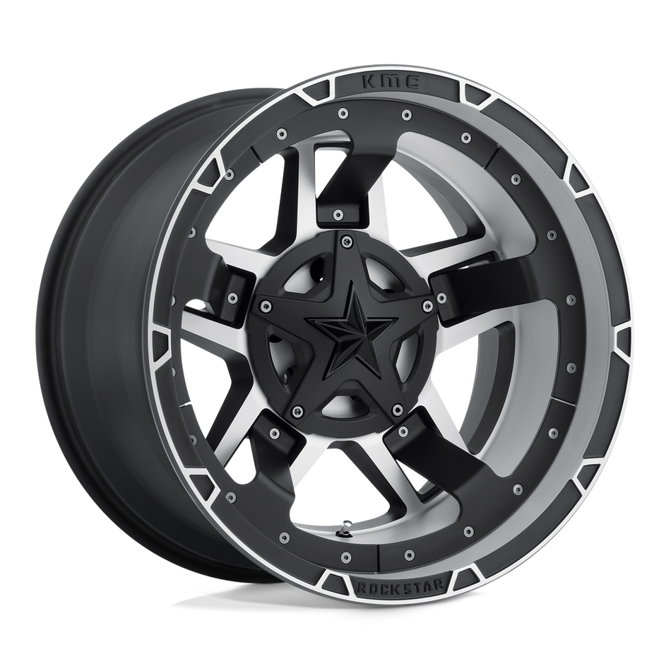 XD XD827 ROCKSTAR III Matte Black Machined Wheel
