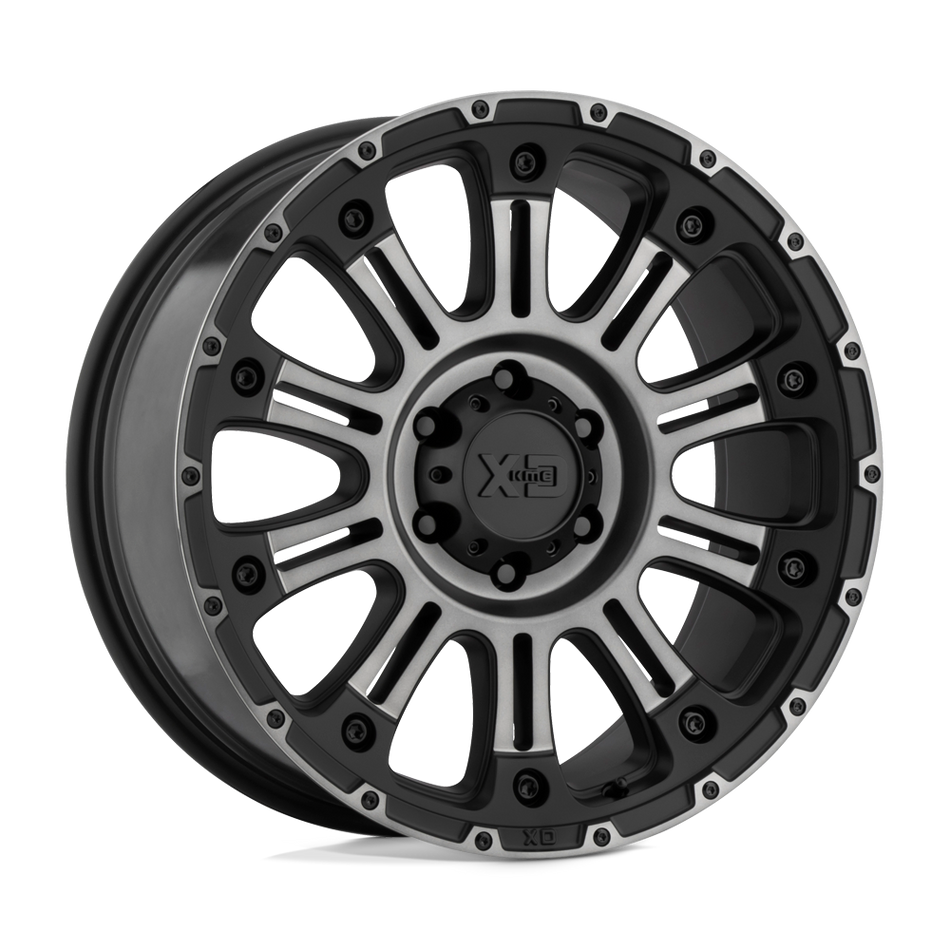 XD XD829 HOSS II Satin Black Machined Gray Tint Wheel
