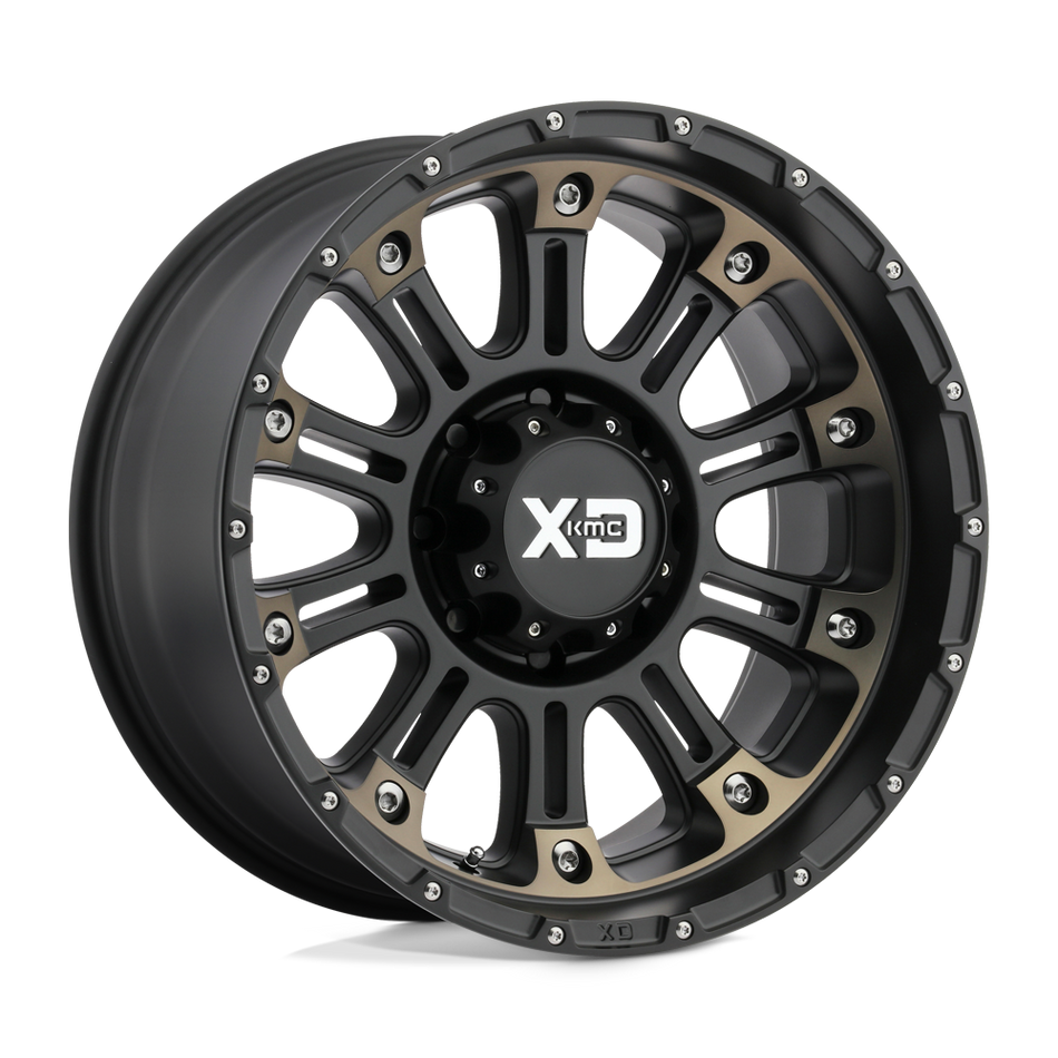 XD XD829 HOSS II Satin Black Machined Dark Tint Wheel