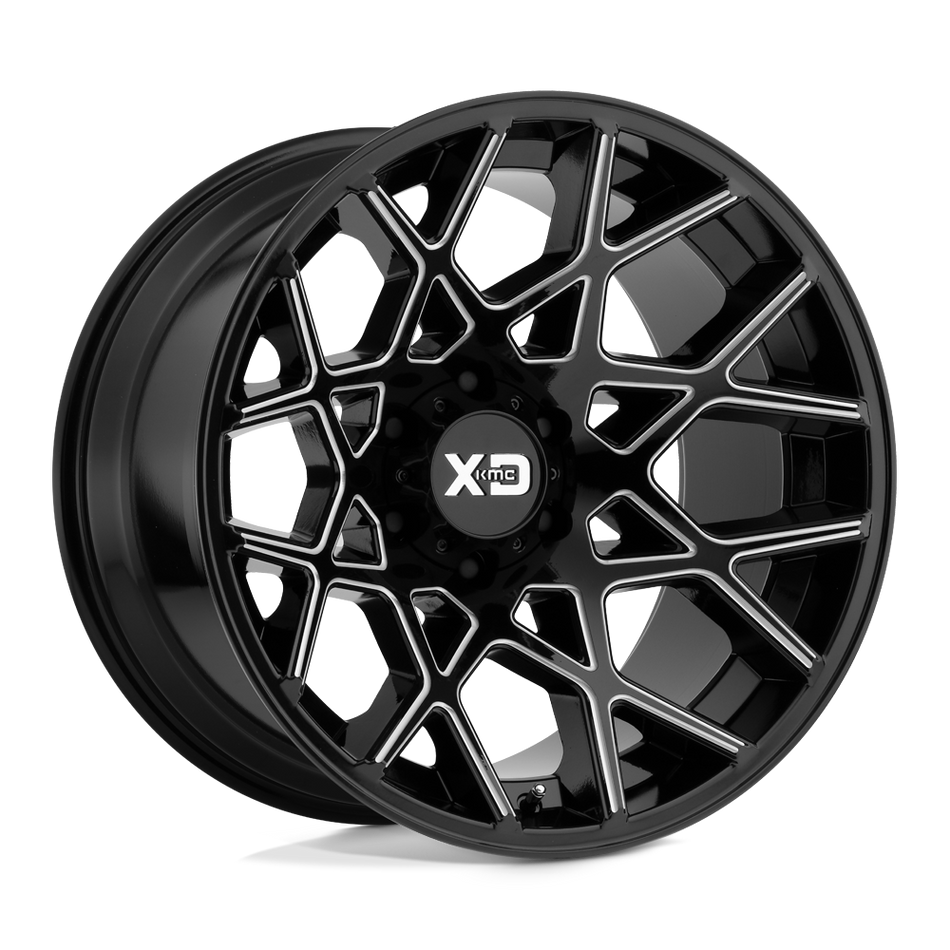 XD XD831 CHOPSTIX Gloss Black Milled Wheel