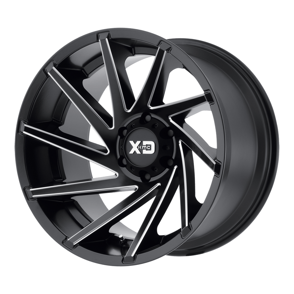 XD XD834 CYCLONE Satin Black Milled Wheel