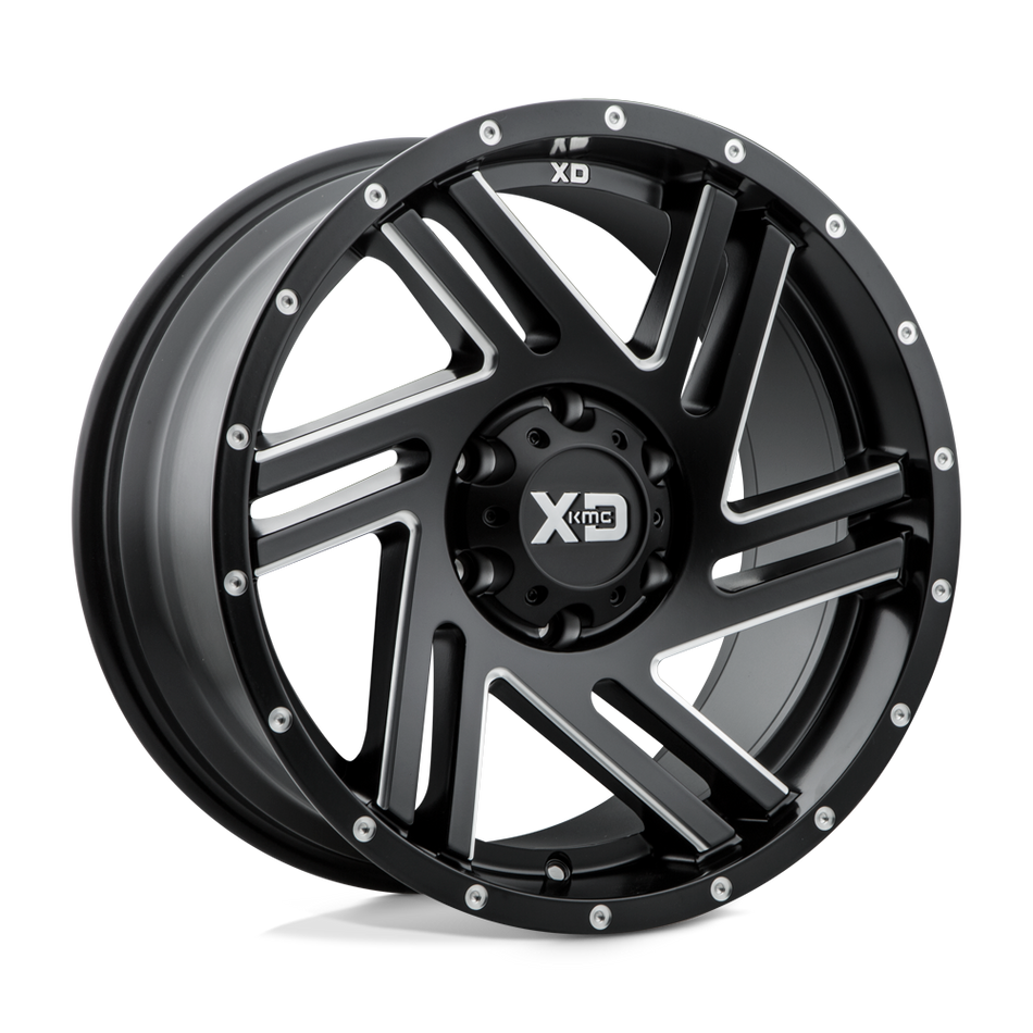 XD XD835 SWIPE Satin Black Milled Wheel