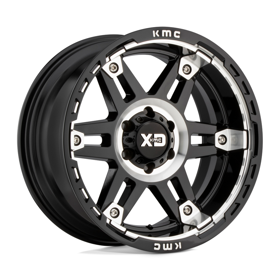 XD XD840 SPY II Gloss Black Machined Wheel