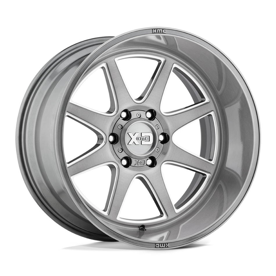 XD XD844 PIKE Titanium Brushed Milled Wheel