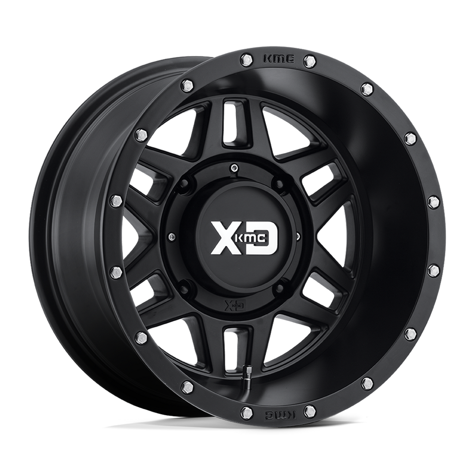 XD Powersports XS128 MACHETE Satin Black Wheel