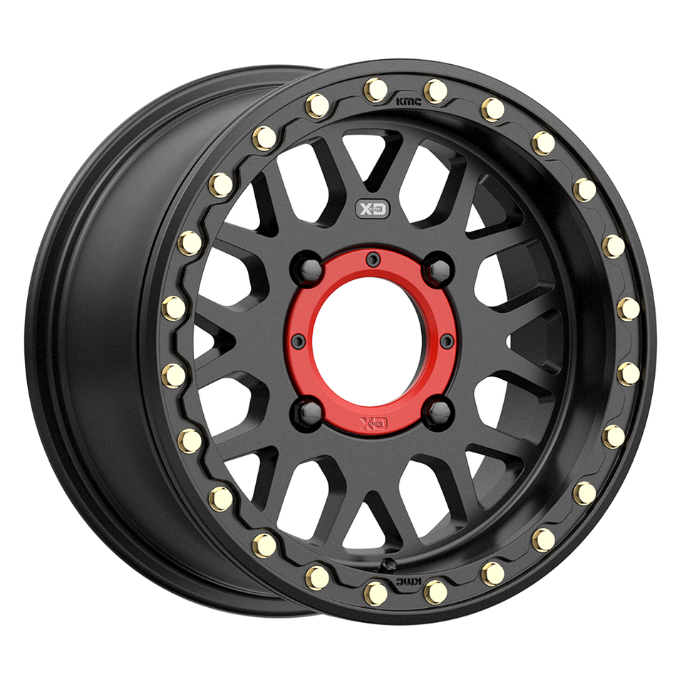 XD Powersports XS235 GRENADE BEADLOCK Satin Black Wheel