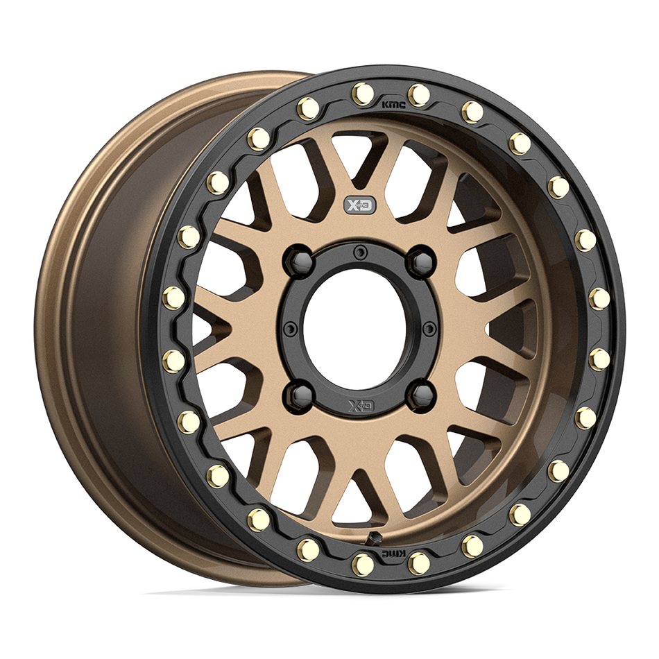 XD Powersports XS235 GRENADE BEADLOCK Satin Bronze Wheel