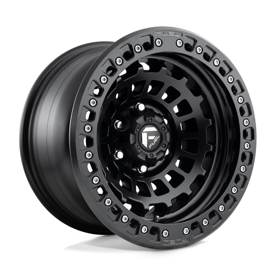Fuel 1PC D101 ZEPHYR BEADLOCK Matte Black Wheel