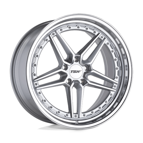 TW ASCA 20X10.5 5X112 +40 66.6 SLV MR FC