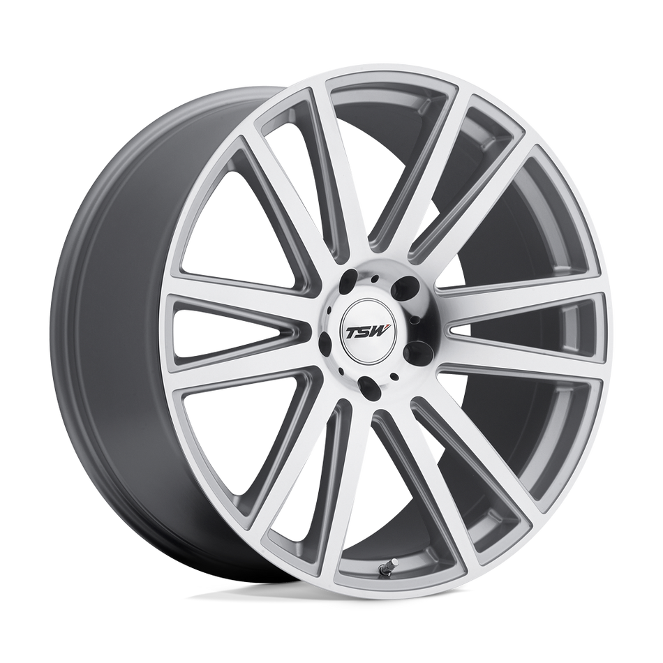 TSW GATSBY Silver W/ Mirror-Cut Face Wheel