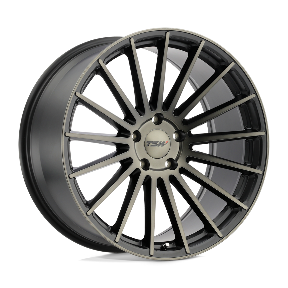 TSW LUCO Matte Black W/ Machine Face & Dark Tint Wheel