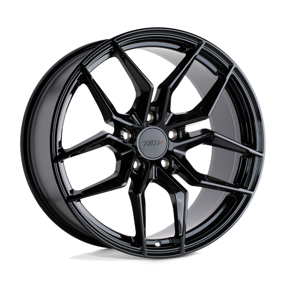 TSW SILVANO Gloss Black Wheel