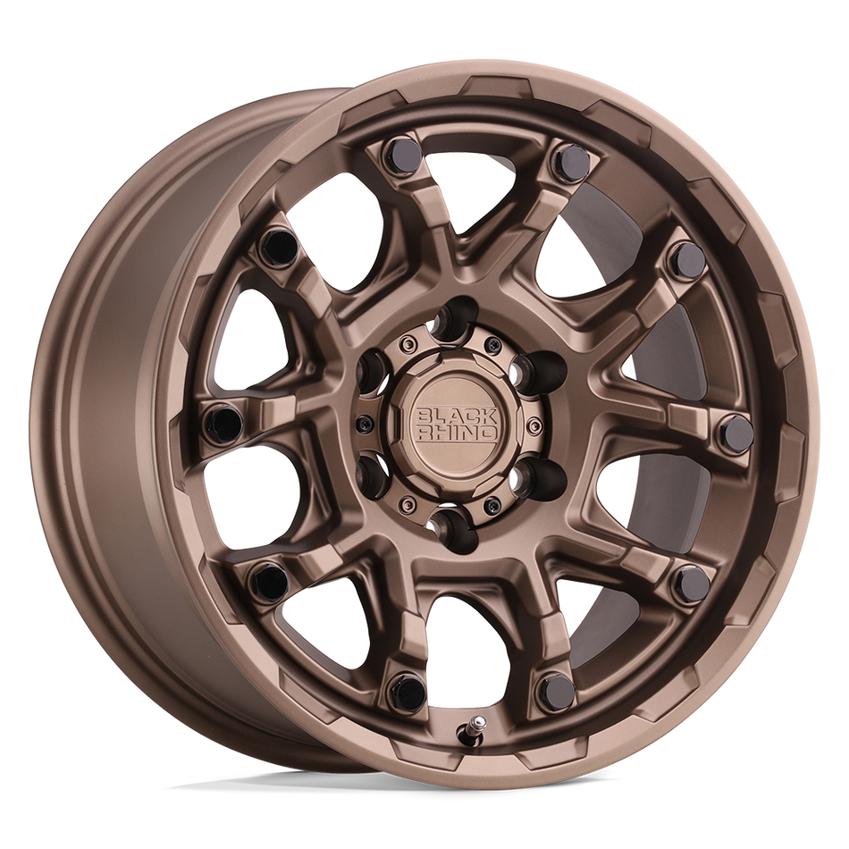 Black Rhino Hard Alloys ARK Bronze W/ Gloss Black Bolts Wheel