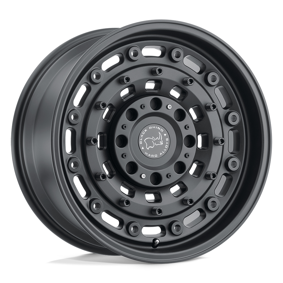 Black Rhino Hard Alloys ARSENAL Textured Matte Black Wheel