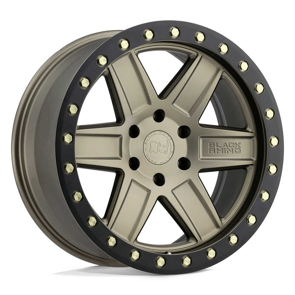 Black Rhino Hard Alloys ATTICA Matte Bronze W/ Black Ring Wheel