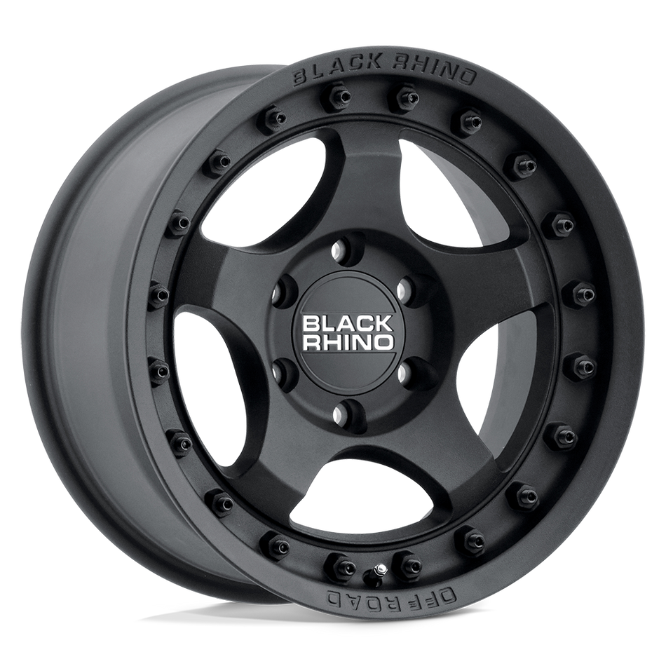 Black Rhino Hard Alloys BANTAM Textured Black Wheel