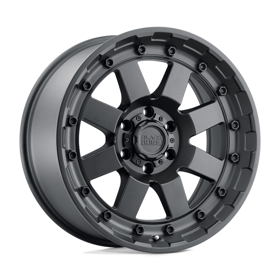Black Rhino Hard Alloys CLEGHORN Matte Black Wheel