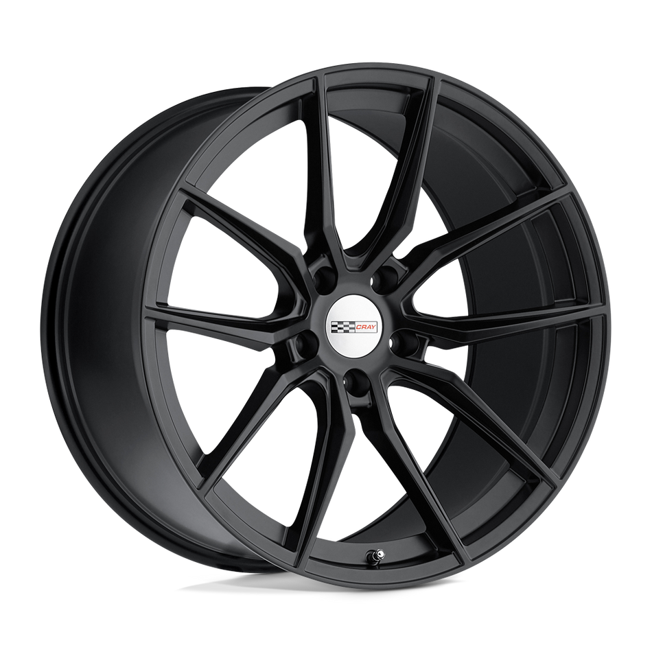 Cray SPIDER Matte Black Wheel