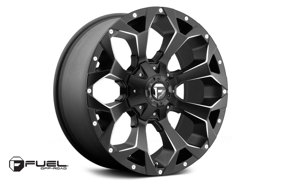 Fuel Assault One-Piece Gloss-Black Wheel