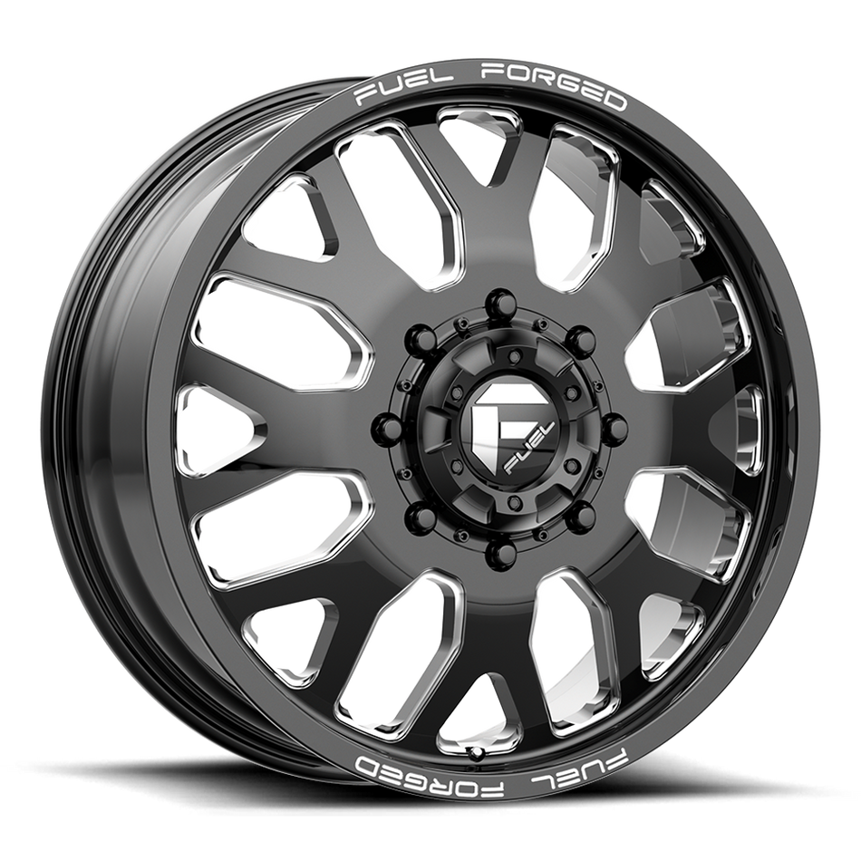 Fuel Mono DE19 FF19D Gloss Black Milled Wheel