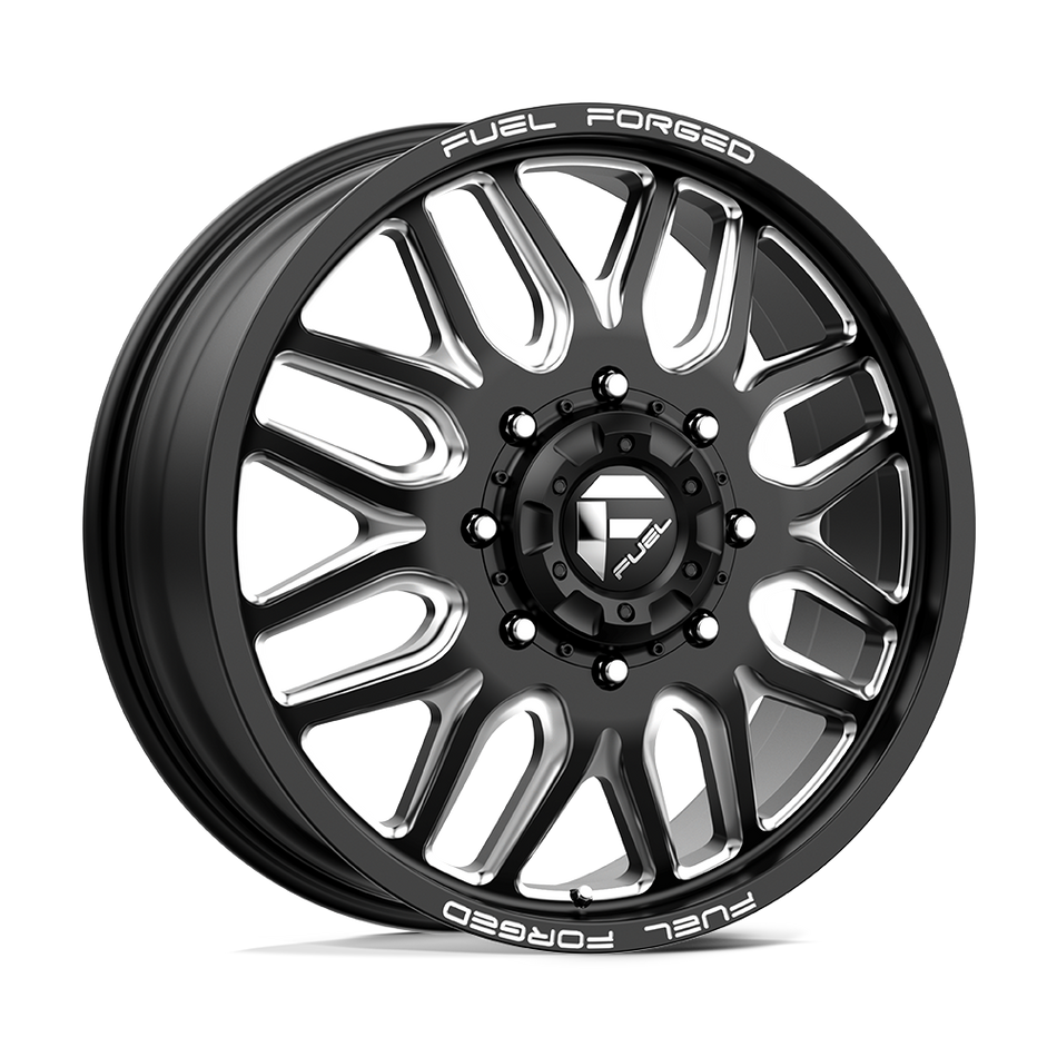 Fuel Mono DB66 FFC66 Matte Black Milled Wheel