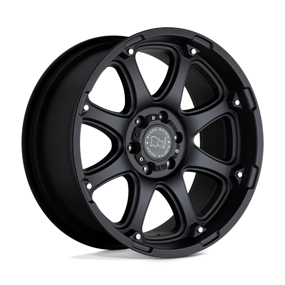 Black Rhino Hard Alloys GLAMIS Matte Black Wheel
