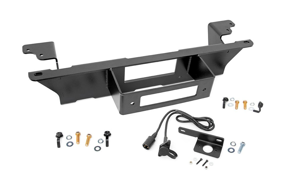 Hidden Winch Mounting Plate