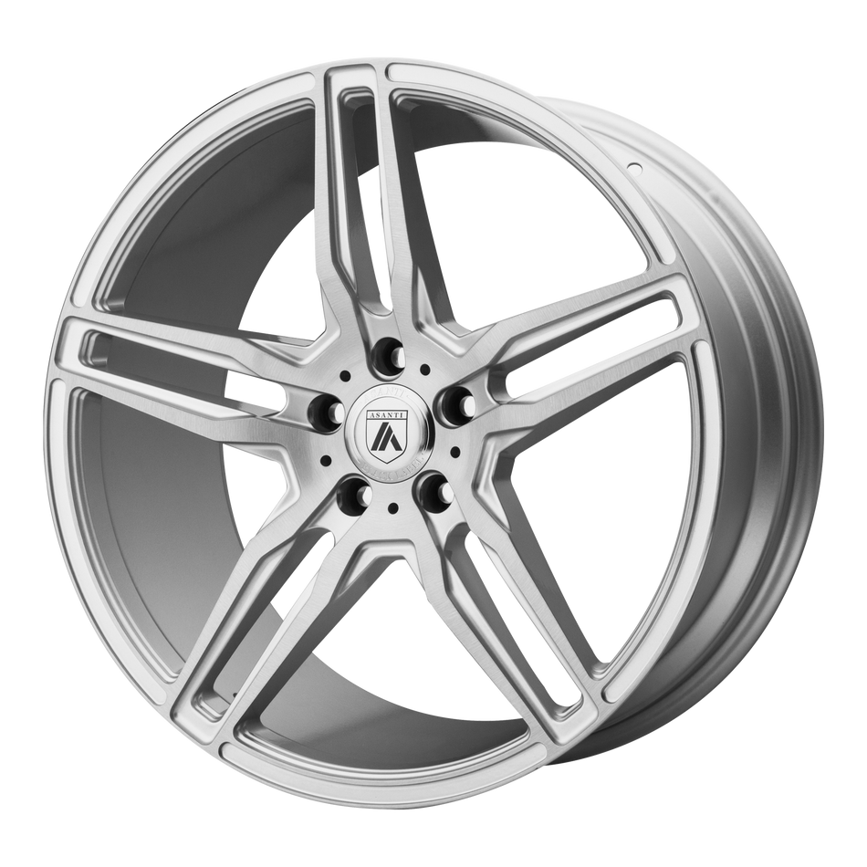 Asanti Black ABL-12 ORION BRUSHED SILVER W/ CARBON FIBER INSERTS