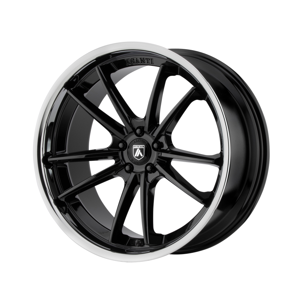 Asanti Black ABL-23 SIGMA GLOSS BLACK W/ CHROME LIP