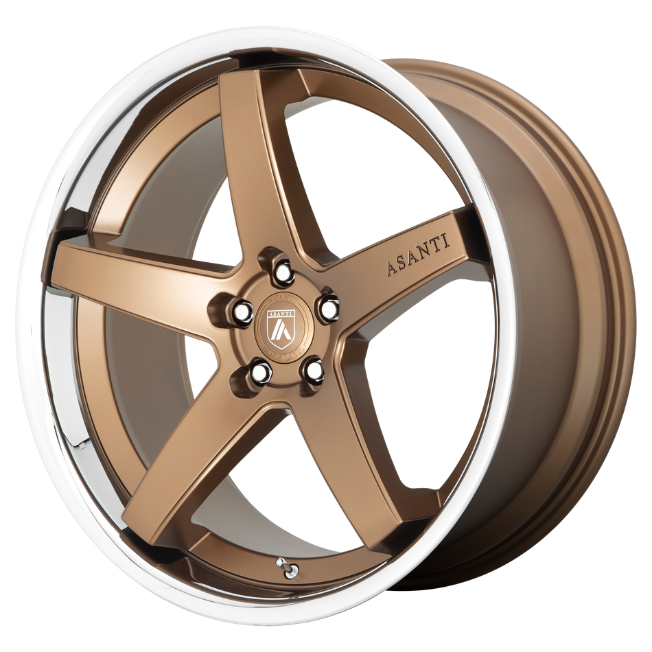 Asanti Black ABL31 REGAL SATIN BRONZE W/ CHROME LIP